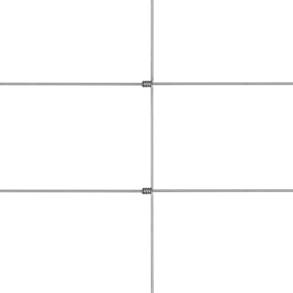 Berkfield Garden Fence Galvanised Steel 50x1.2 m Silver