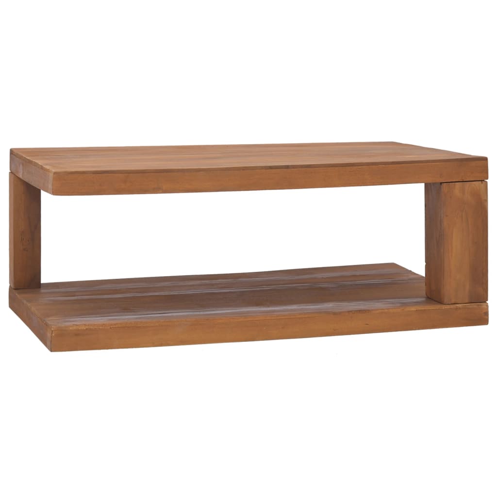 Berkfield Coffee Table 90x50x35 cm Solid Teak Wood