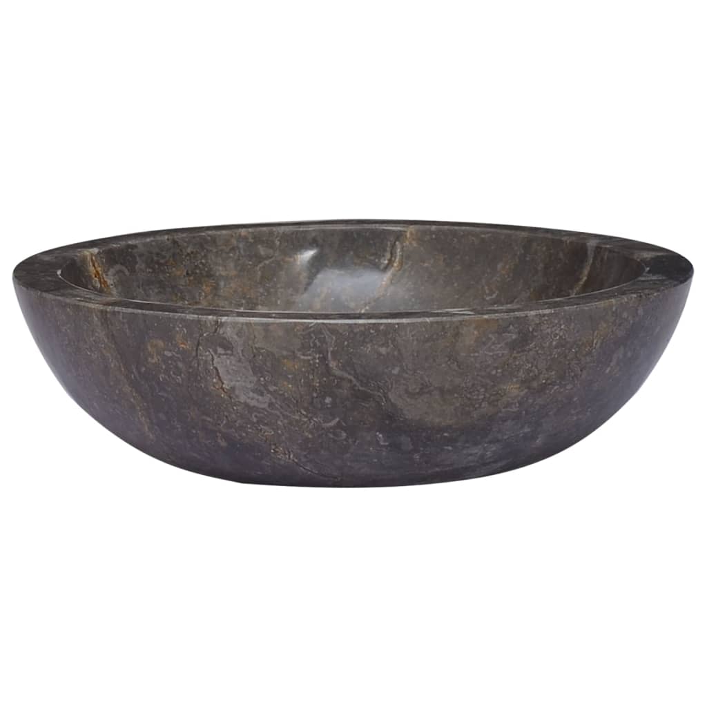 Berkfield Sink Grey �_�”�_40x12 cm Marble