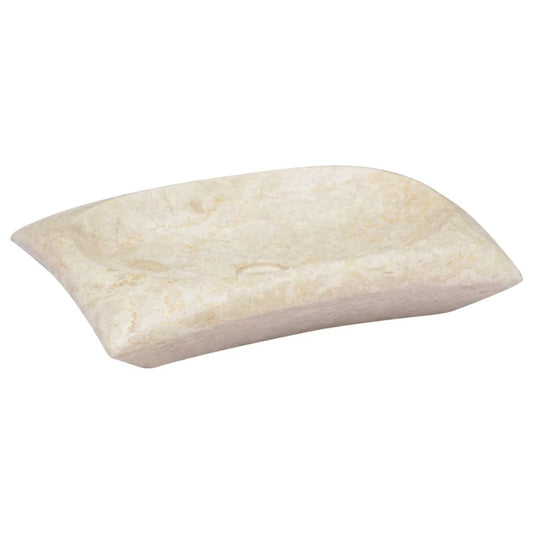 Berkfield Sink Cream 50x35x10 cm Marble