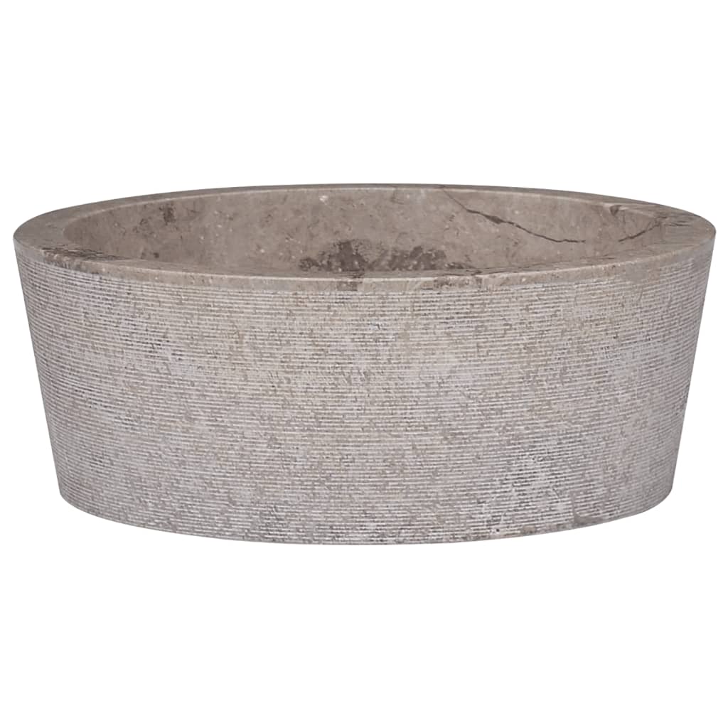 Berkfield Sink Grey Ì÷40x15 cm Marble
