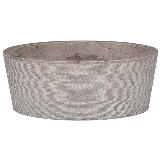 Berkfield Sink Grey Ì÷40x15 cm Marble