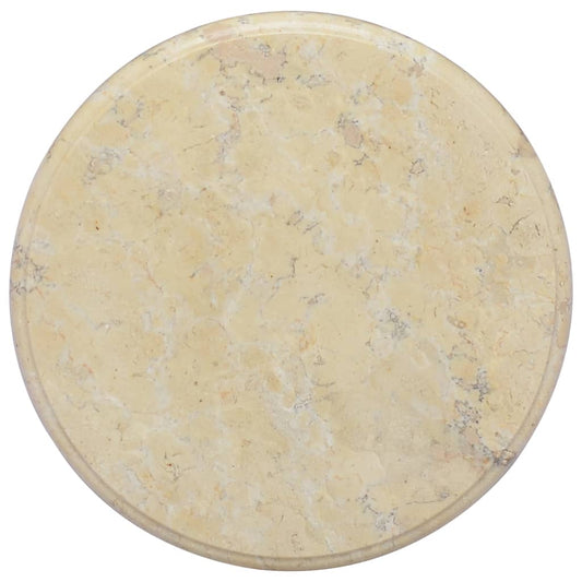 Berkfield Table Top Cream �_�”�_40x2.5 cm Marble