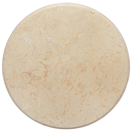 Berkfield Table Top Cream �_�”�_50x2.5 cm Marble