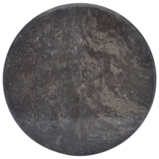 Berkfield Table Top Black �â�_50x2.5 cm Marble