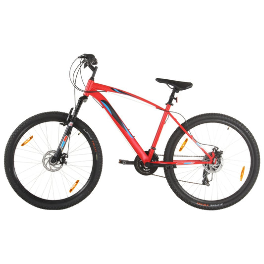 Berkfield Mountain Bike 21 Speed 29 inch Wheel 48 cm Frame Red