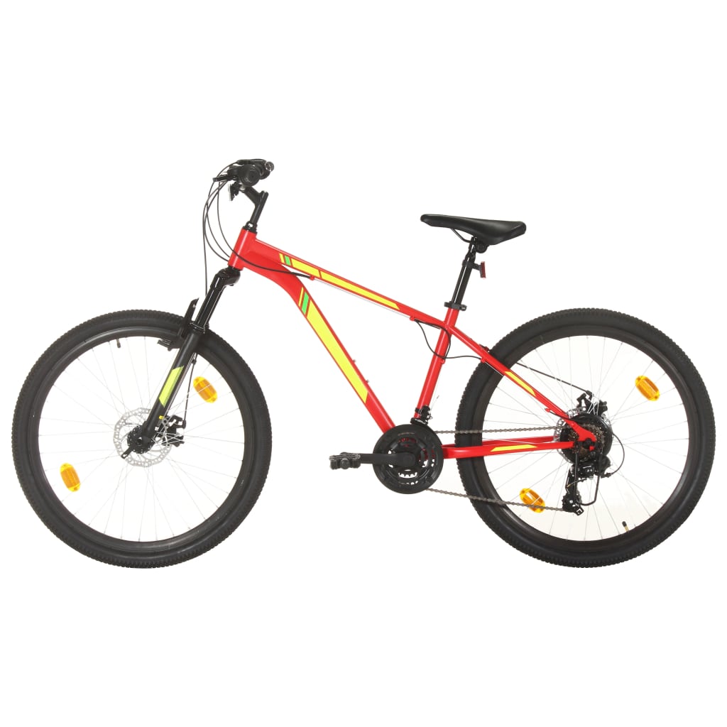 Berkfield Mountain Bike 21 Speed 27.5 inch Wheel 38 cm Red
