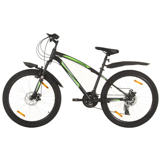 Berkfield Mountain Bike 21 Speed 26 inch Wheel 36 cm Black