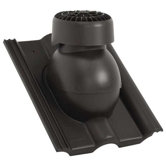 Berkfield Roof Ventilator Black