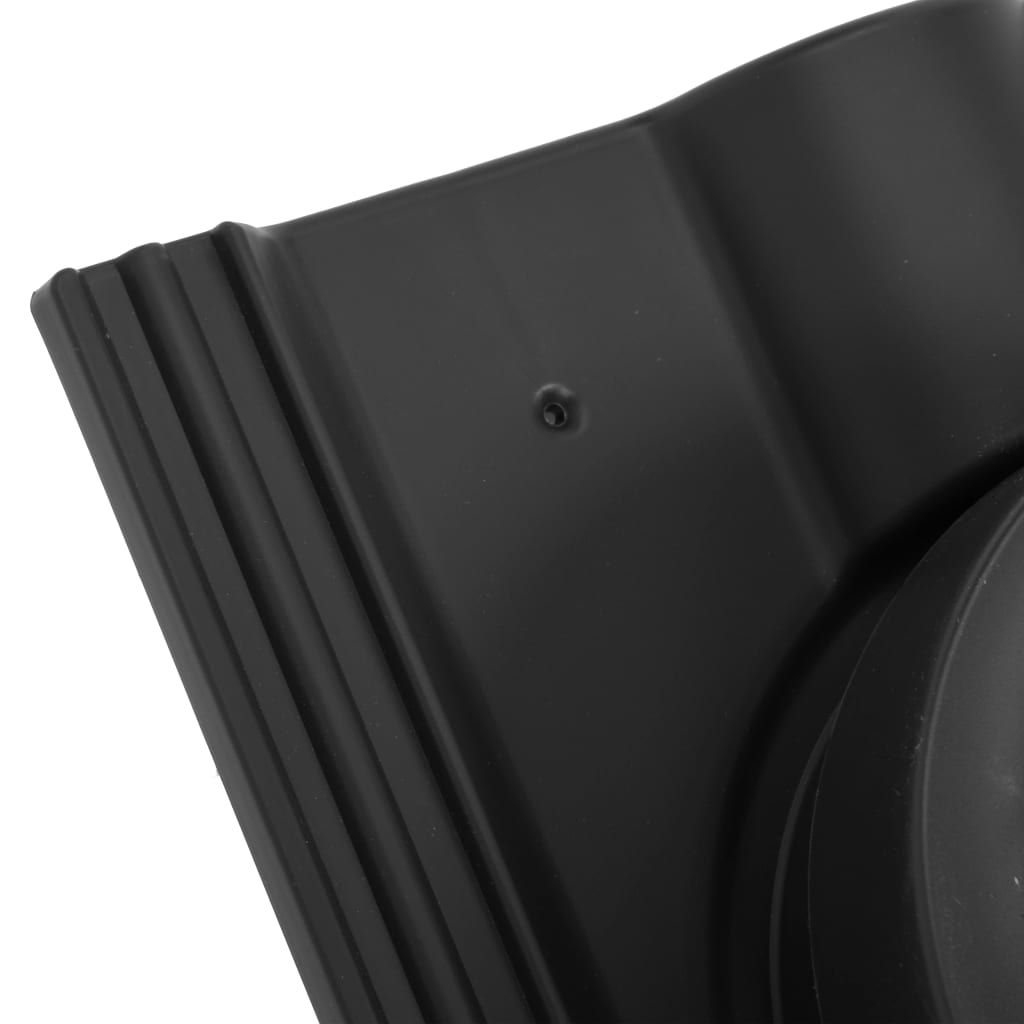 Berkfield Solar Pass-through for Frankfurt Roof Tile Black