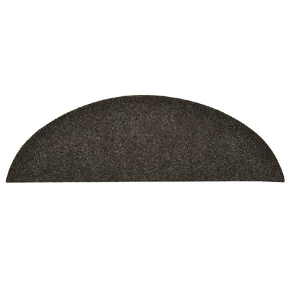 Berkfield Self-adhesive Stair Mats 10pcs Light Brown 56x17x3cm Needle Punch