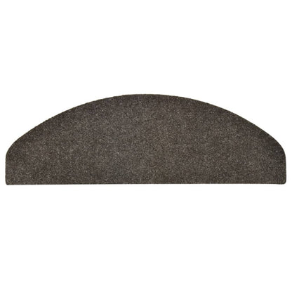 Berkfield Self-adhesive Stair Mats 5pcs Light Brown 65x21x4cm Needle Punch