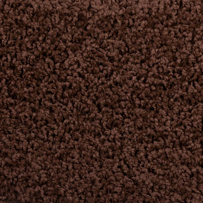 Berkfield Stair Mats 5 pcs 65x21x4 cm Brown