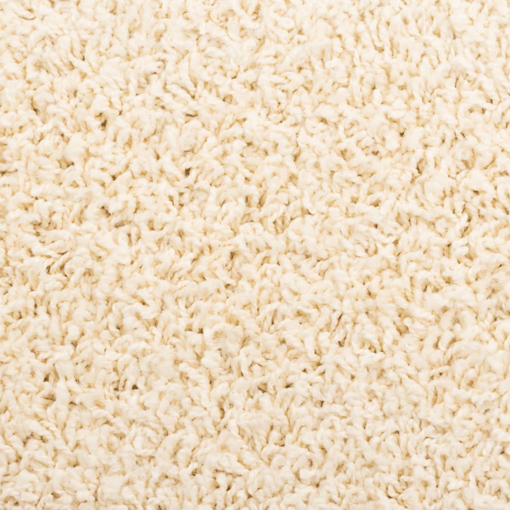 Berkfield Stair Mats 5 pcs 65x21x4 cm Cream