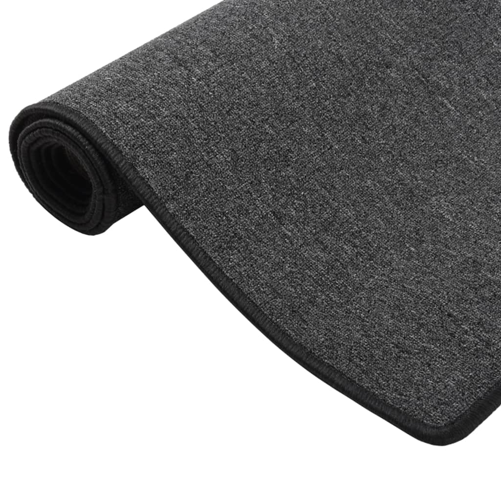 Berkfield Carpet Runner Anthracite 80x300 cm