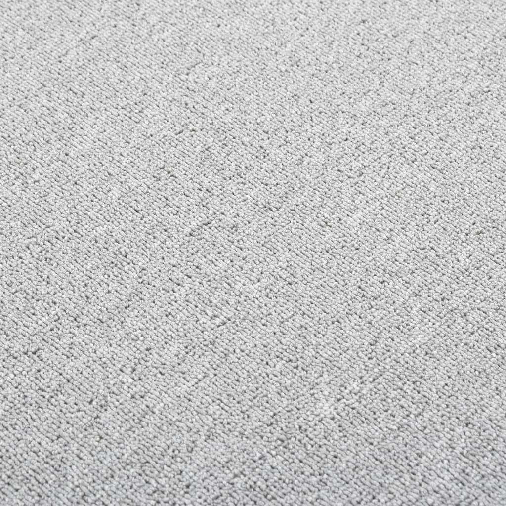 Berkfield Carpet Runner Light Grey 50x250 cm