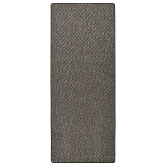 Berkfield Sisal Look Carpet Runner Anthracite 80x200 cm