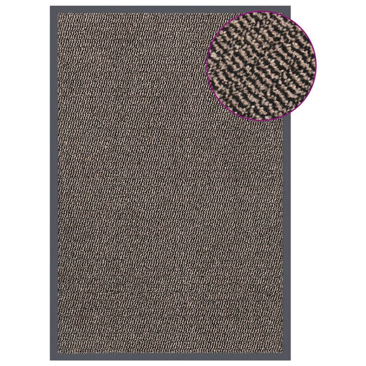 Berkfield Doormat Tufted 80x120 cm Dark Brown