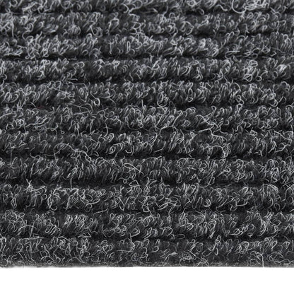 Berkfield Dirt Trapper Carpet Runner 100x300 cm Anthracite