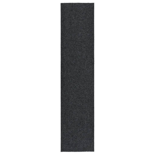 Berkfield Dirt Trapper Carpet Runner 100x450 cm Anthracite