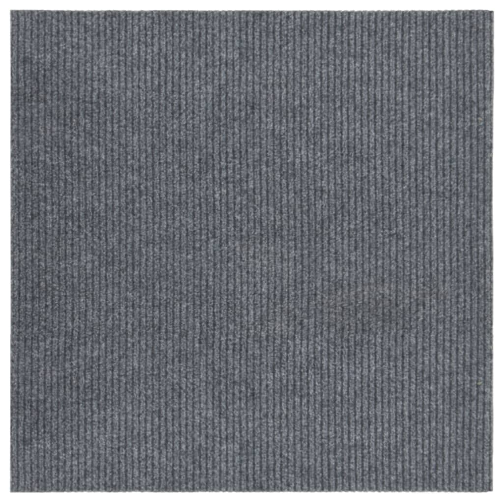 Berkfield Dirt Trapper Carpet Runner 100x100 cm Grey