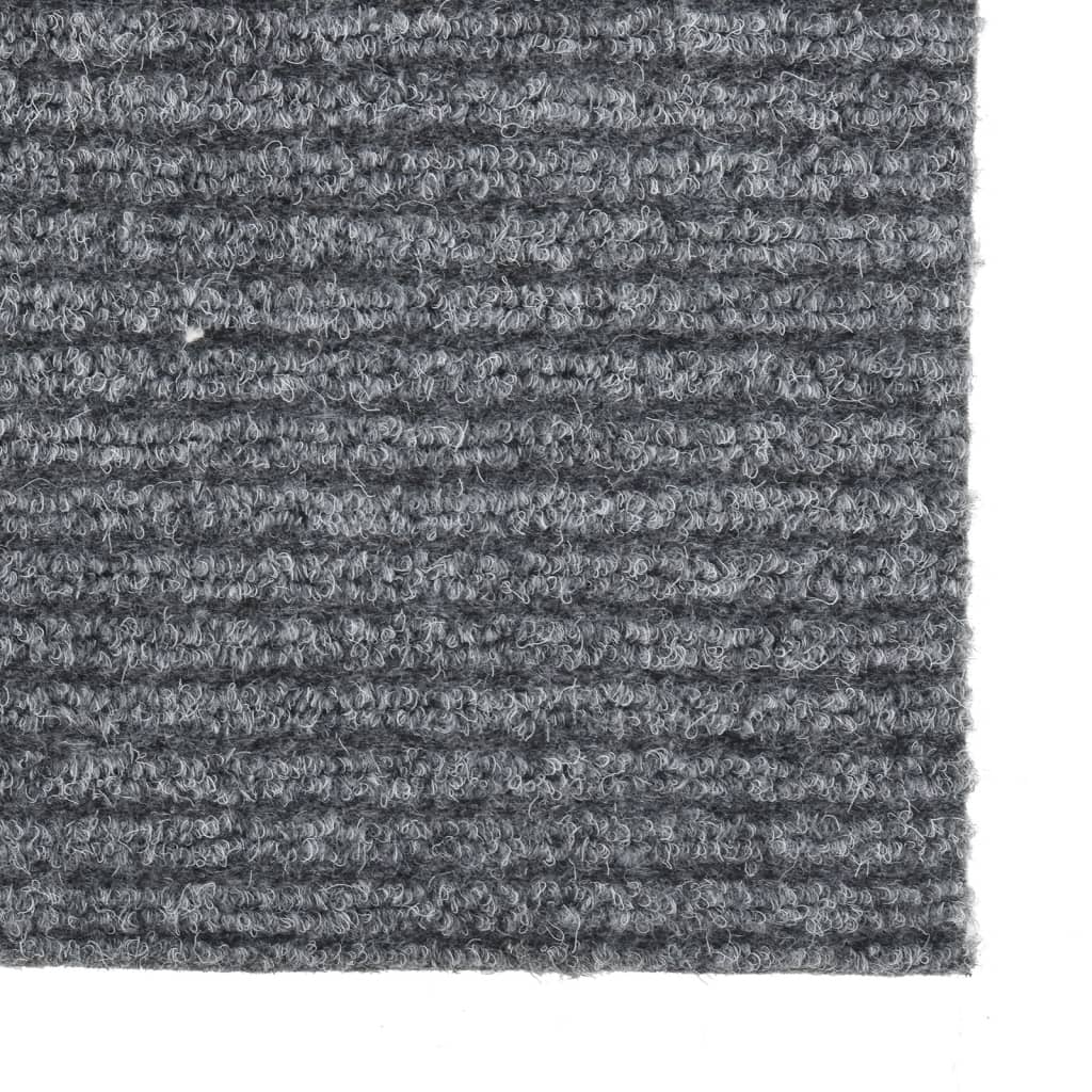 Berkfield Dirt Trapper Carpet Runner 100x100 cm Grey