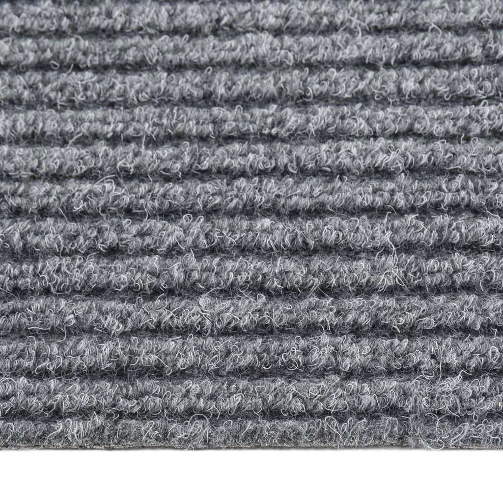 Berkfield Dirt Trapper Carpet Runner 100x100 cm Grey