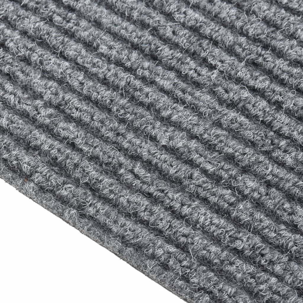 Berkfield Dirt Trapper Carpet Runner 100x100 cm Grey