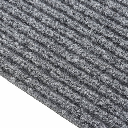 Berkfield Dirt Trapper Carpet Runner 100x100 cm Grey