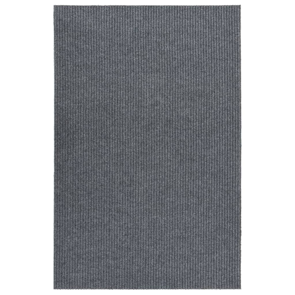Berkfield Dirt Trapper Carpet Runner 100x150 cm Grey