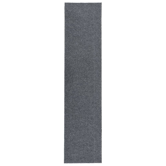 Berkfield Dirt Trapper Carpet Runner 100x450 cm Grey