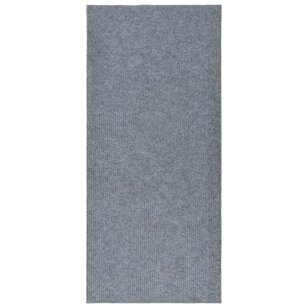 Berkfield Dirt Trapper Carpet Runner 100x250 cm Blue and Grey