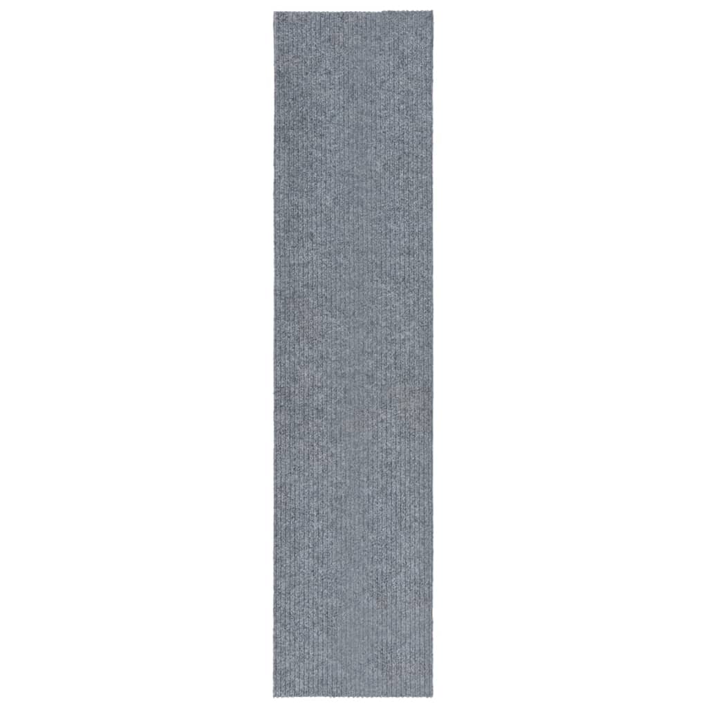 Berkfield Dirt Trapper Carpet Runner 100x450 cm Blue and Grey