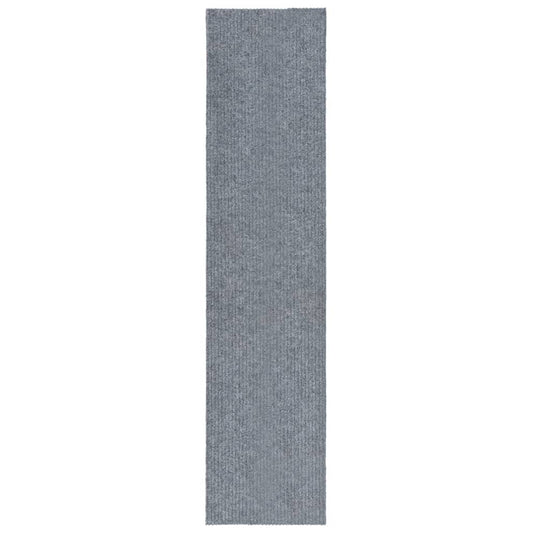 Berkfield Dirt Trapper Carpet Runner 100x450 cm Blue and Grey