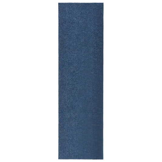 Berkfield Dirt Trapper Carpet Runner 100x350 cm Blue