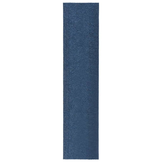 Berkfield Dirt Trapper Carpet Runner 100x450 cm Blue