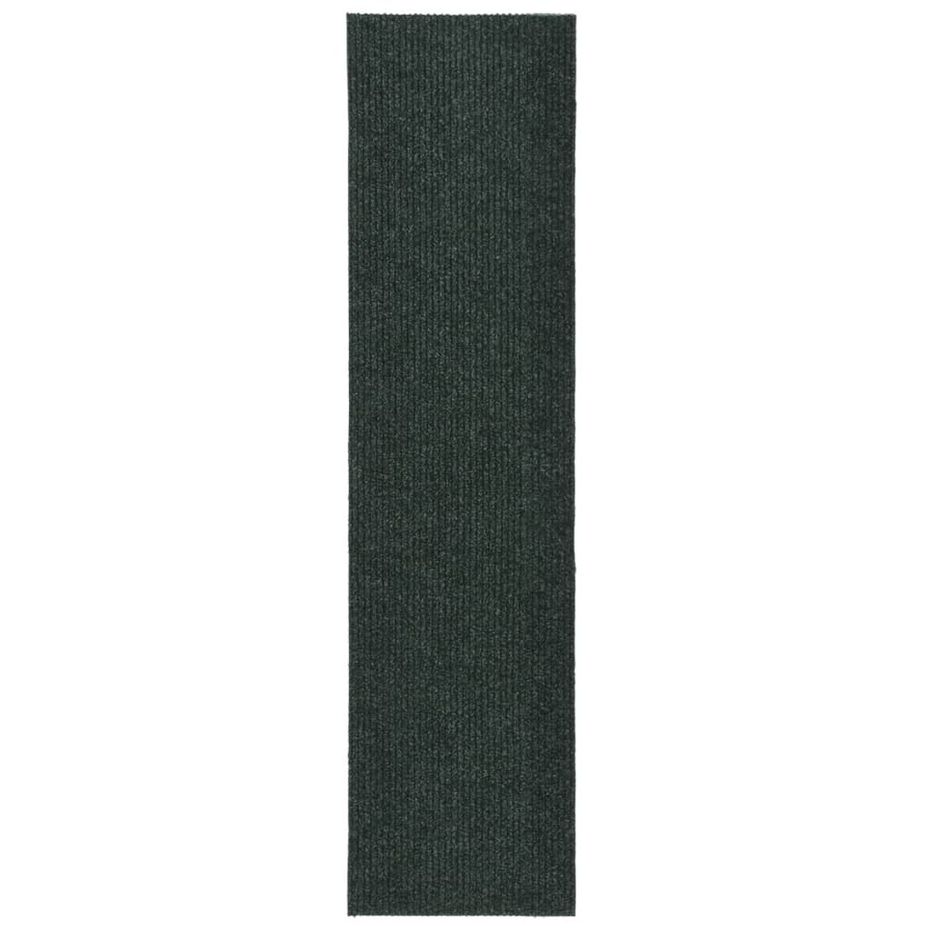 Berkfield Dirt Trapper Carpet Runner 100x400 cm Green