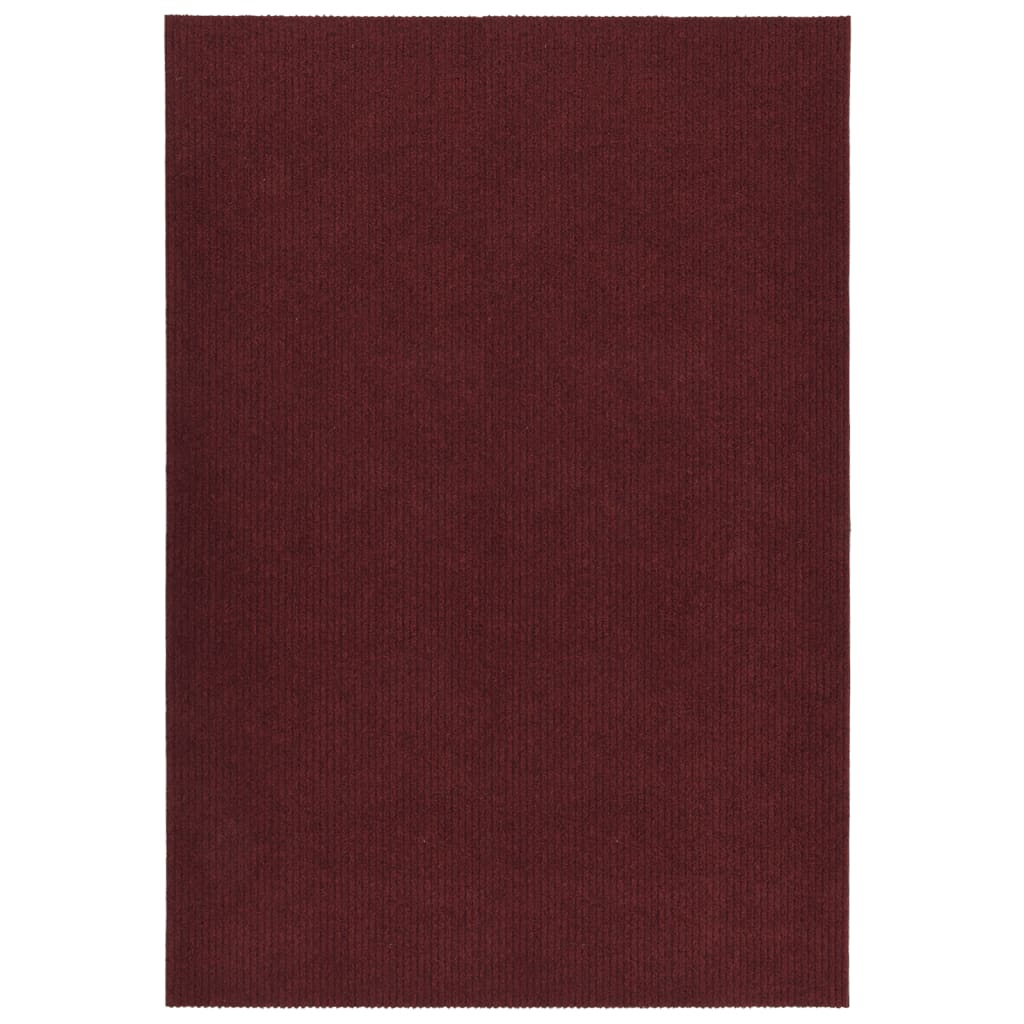 Berkfield Dirt Trapper Carpet Runner 100x150 cm Bordeaux Red