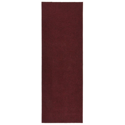 Berkfield Dirt Trapper Carpet Runner 100x300 cm Bordeaux Red