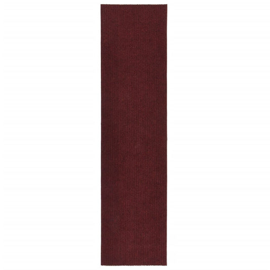 Berkfield Dirt Trapper Carpet Runner 100x400 cm Bordeaux Red