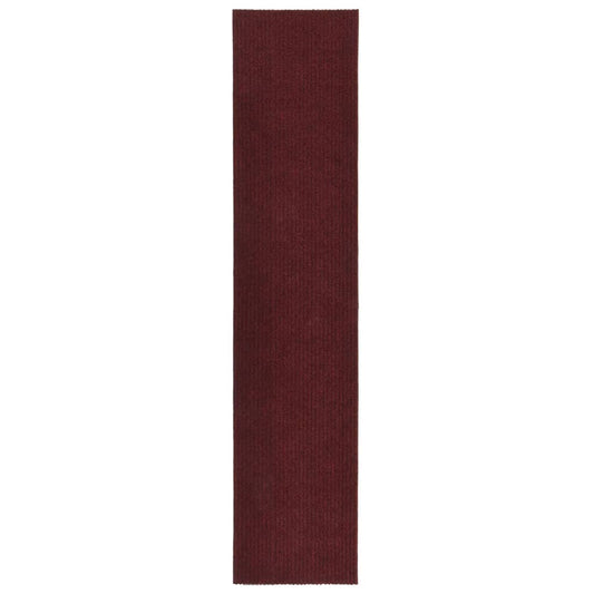 Berkfield Dirt Trapper Carpet Runner 100x500 cm Bordeaux Red