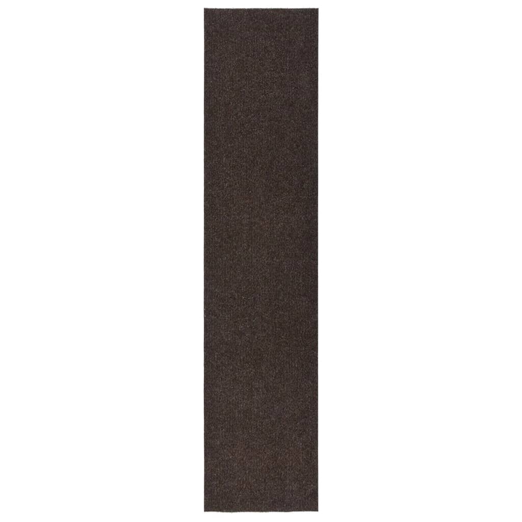 Berkfield Dirt Trapper Carpet Runner 100x450 cm Brown