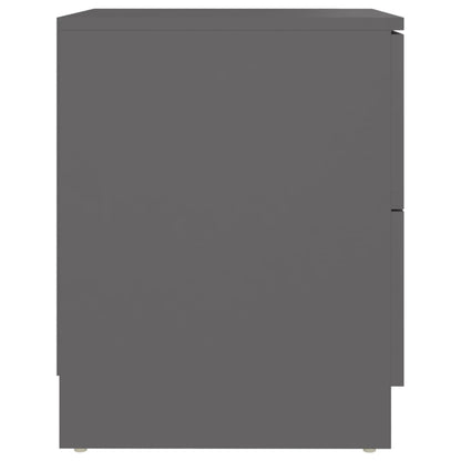 Berkfield Bedside Cabinet Grey 40x40x50 cm Engineered Wood