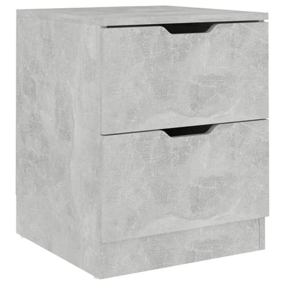 Berkfield Bedside Cabinet Concrete Grey 40x40x50 cm Engineered Wood