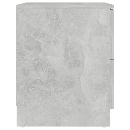 Berkfield Bedside Cabinet Concrete Grey 40x40x50 cm Engineered Wood