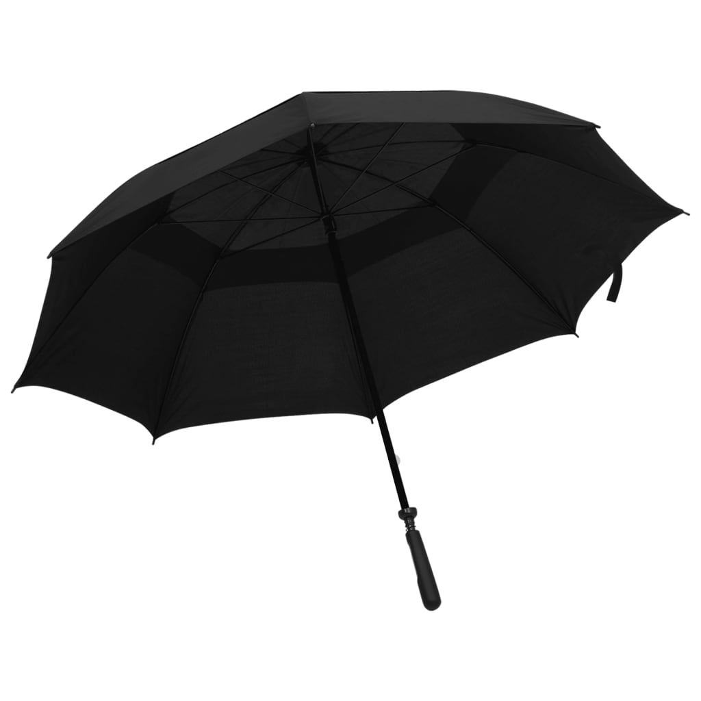 Berkfield Umbrella Black 130cm