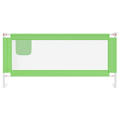 Berkfield Toddler Safety Bed Rail Green 200x25 cm Fabric