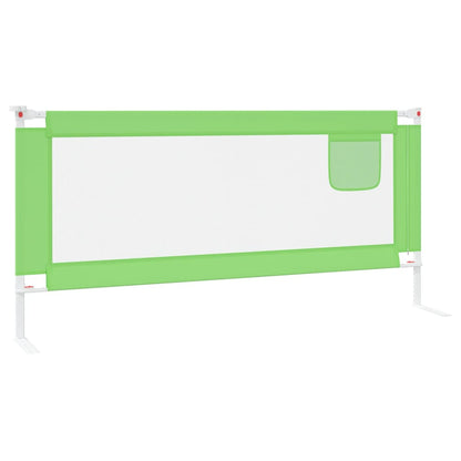 Berkfield Toddler Safety Bed Rail Green 200x25 cm Fabric