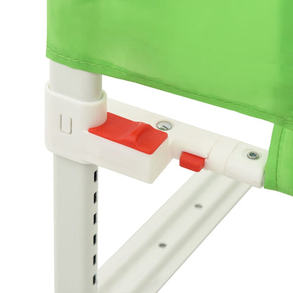 Berkfield Toddler Safety Bed Rail Green 200x25 cm Fabric