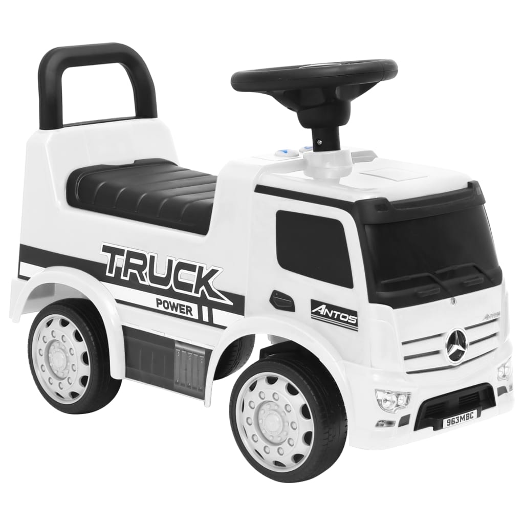 Berkfield Step Car Mercedes-Benz Truck White